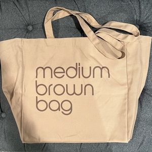 Bloomingdale’s Medium Brown Bag tote